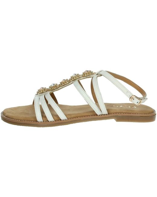 Keys Sandalen K-10950 in het Metallic