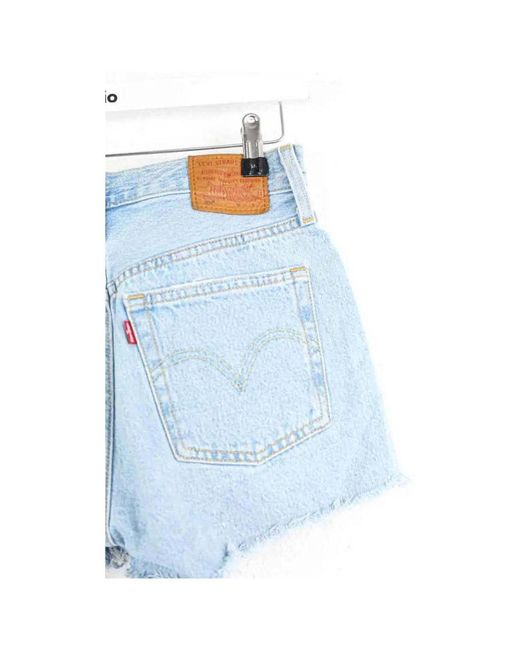 Short Mini Short 501 Levi's en coloris Blue