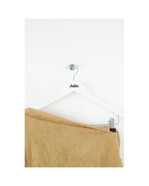 Blouses Top en coton camel Maje en coloris Natural