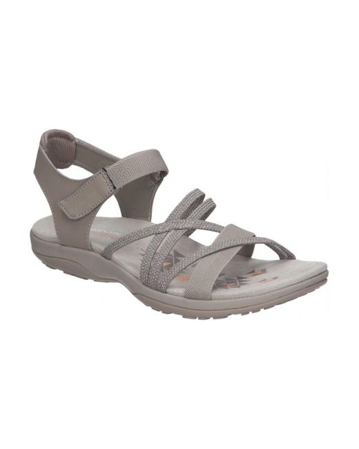 Sandales 163193-TPE Skechers en coloris Gray