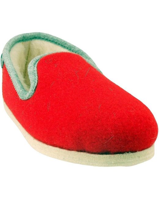 Chaussons Lily-Sofy Semelflex en coloris Red