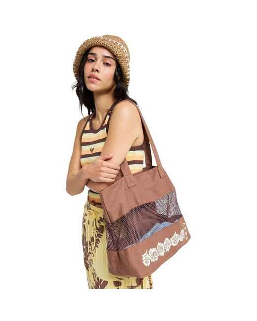 Cabas Summer Breezy Roxy en coloris Brown