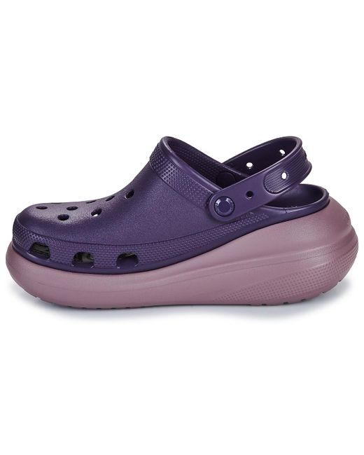 CROCSTM Klompen Crush Clog in het Purple