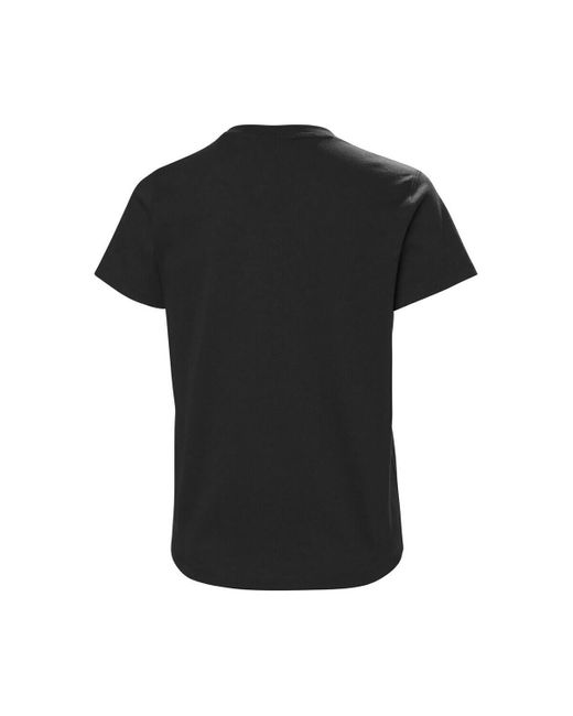 T-shirt Core Graphic Helly Hansen en coloris Black