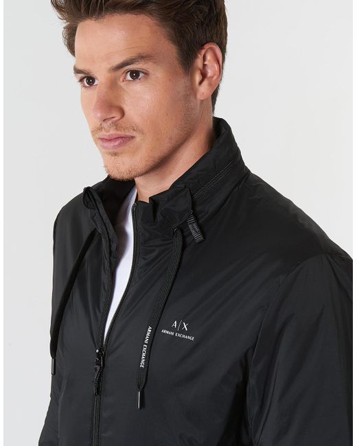 Armani Exchange Windjack 8nzb66-zn97z-1202 in het Black voor heren