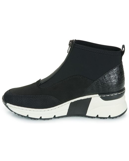Bottines Rieker en coloris Black