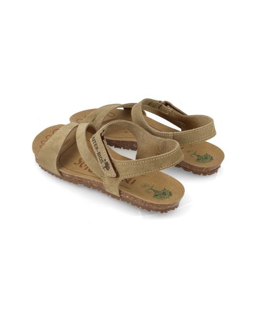Sandales Interbios en coloris Green