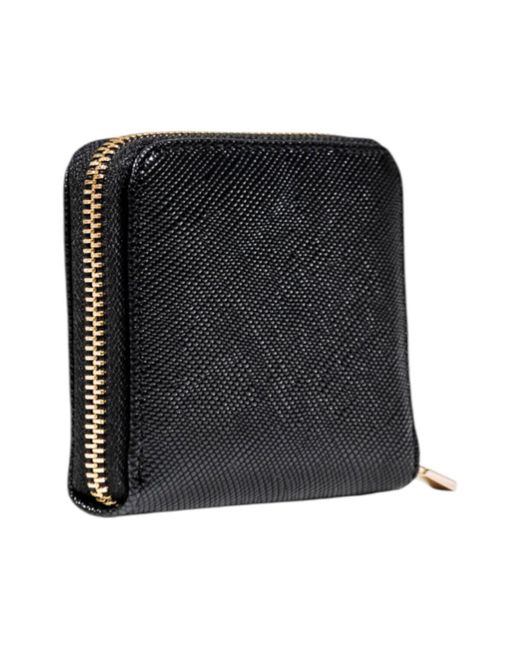 Guess Portemonnee Laurel Ii Slg Small Zip Around Swzg74 59137 in het Black