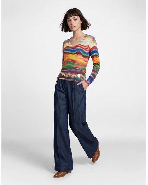 Pull Terren Desigual en coloris Blue