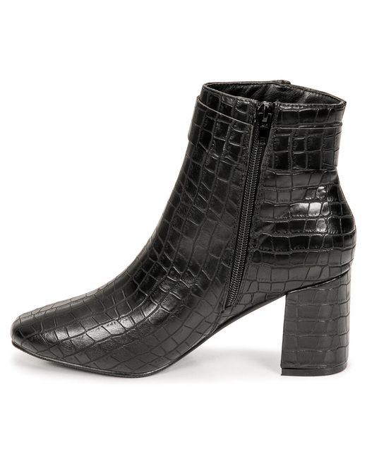 Moony Mood Enkellaarzen Pulia in het Black