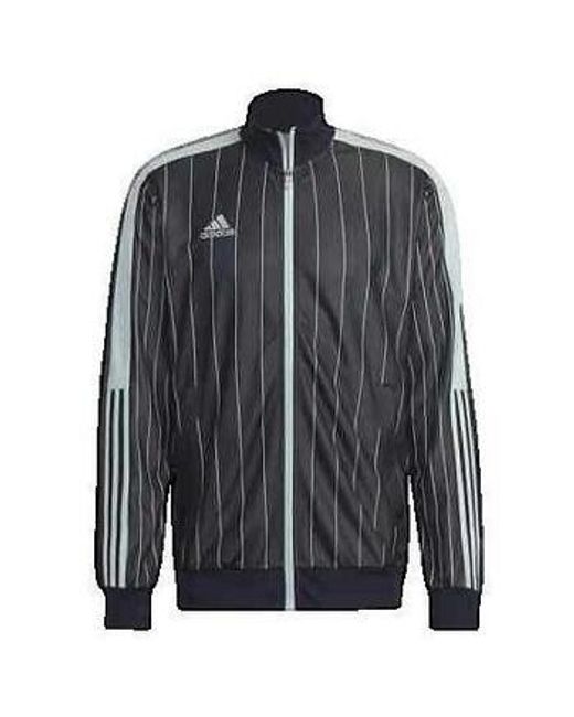 Veste Veste De Survêtement Tiro Marine Adidas en coloris Black