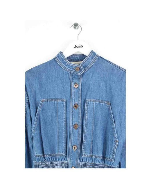 Combinaisons Combinaison en coton bleue Max Mara en coloris Blue