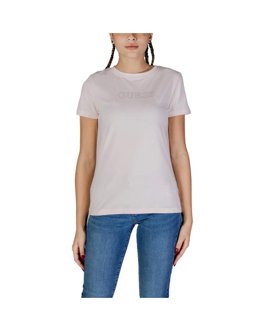 T-shirt BRIANA SS V3BI11 J1314 Guess en coloris Blue