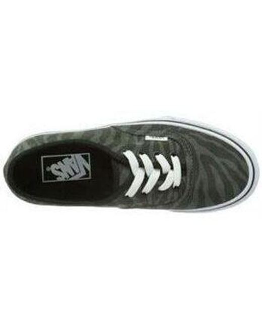 Derbies U AUTHENTIC Vans en coloris Black