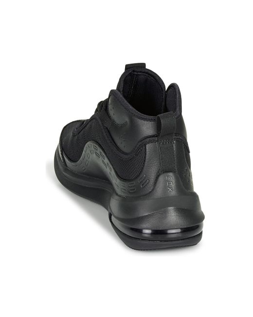 nike black high top trainers