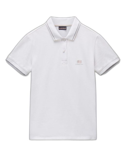 Polo Polo Nina Napapijri en coloris White