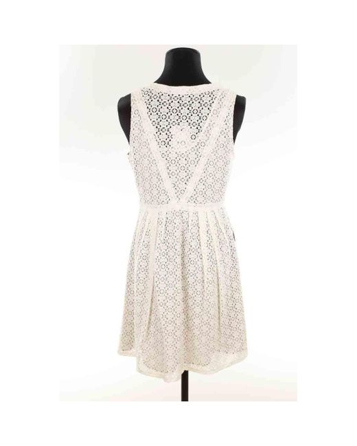 Robe courte Robe en coton Marc Jacobs en coloris Natural