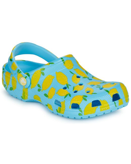 CROCSTM Blue Clogs Classic Fresh Fruits Clog