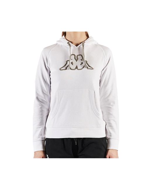 Kappa Sweater in het White