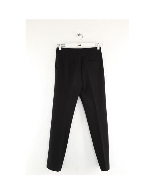 Pantalon Pantalon droit noir Maje en coloris Black
