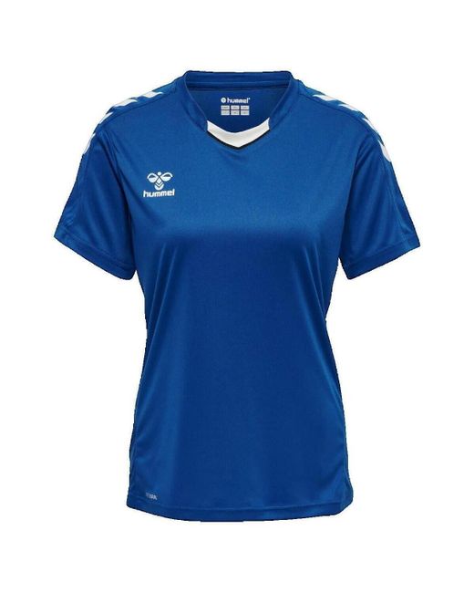 T-shirt T-shirt Core XK Poly Bleu Hummel en coloris Blue