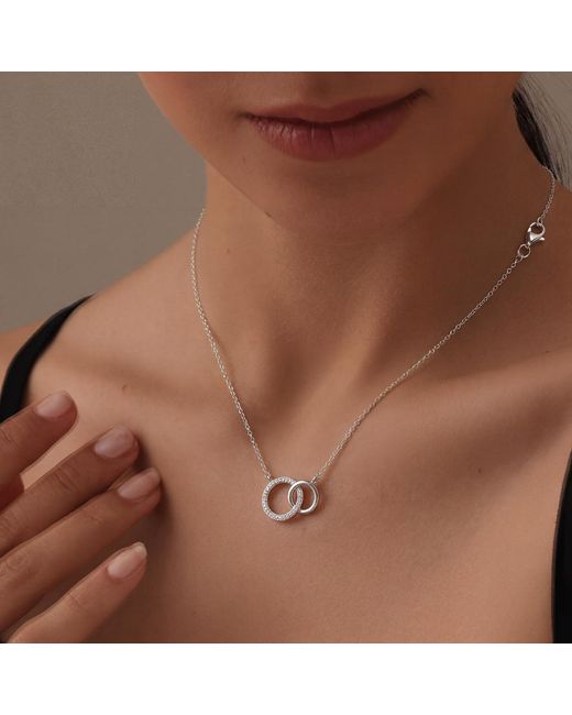 Collier Bicll040-Plateado Bibei en coloris Metallic