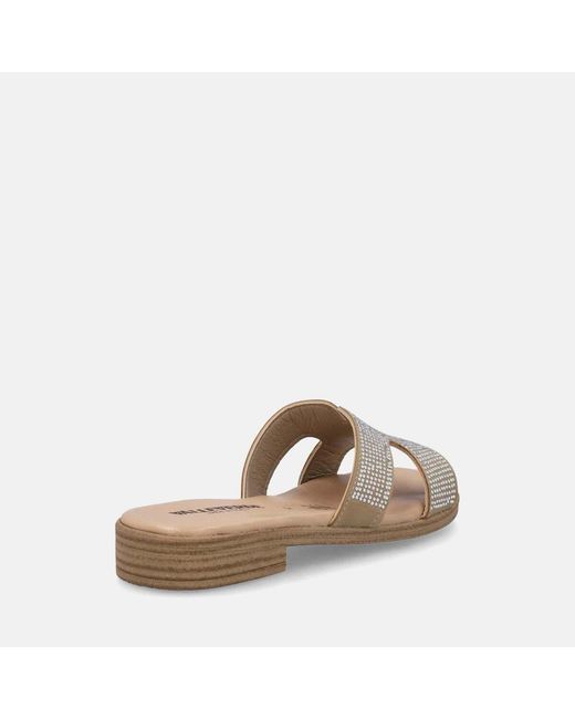 Mules Ciabatte Valleverde en coloris Brown