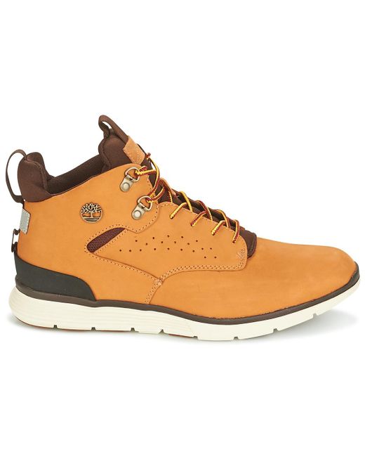 Timberland Hoge Sneakers Killington Hiker Chukka in het Bruin voor heren -  Bespaar 31% - Lyst
