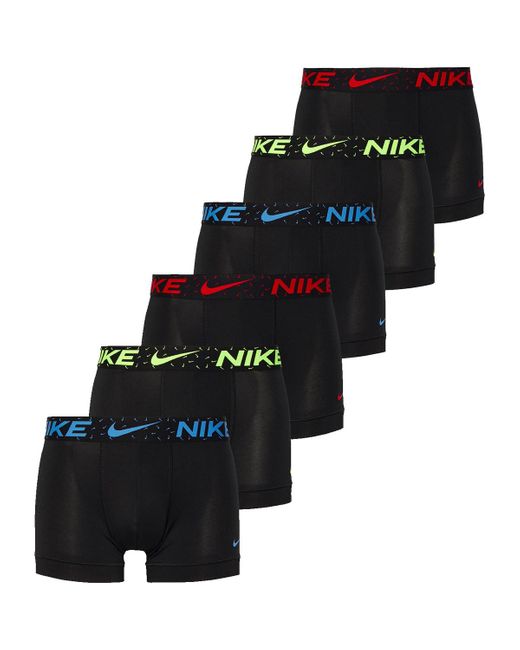 Boxers Bipack Boxer 6 pezzi KE1156-M1Q Nike pour homme en coloris Black