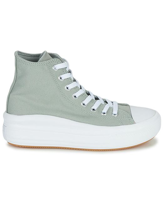 Converse Blue Turnschuhe chuck taylor all star move platform seasonal color hi