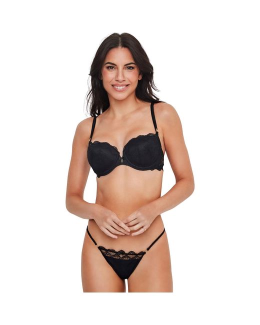 Strings String Ficelle Manuela Selmark en coloris Black