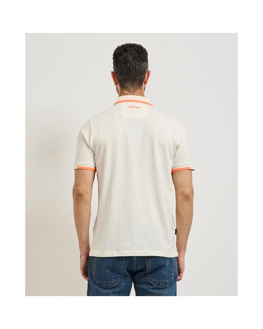 Polo Polo avec logo Refrigue pour homme en coloris Natural