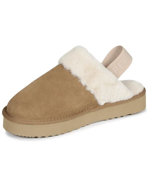 Boots DISSY TAPE W Pepe Jeans en coloris Natural