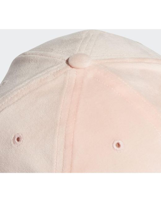 Adidas Pet Velvet Honkbalpet in het Pink voor heren