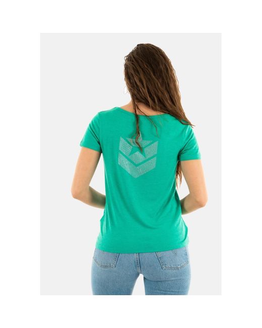 T-shirt 23124717 Freeman T.porter en coloris Green