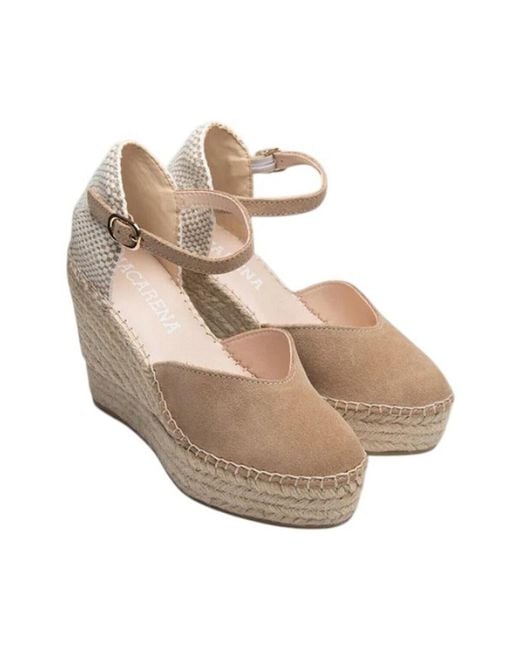 Espadrilles 41696 Macarena en coloris Metallic