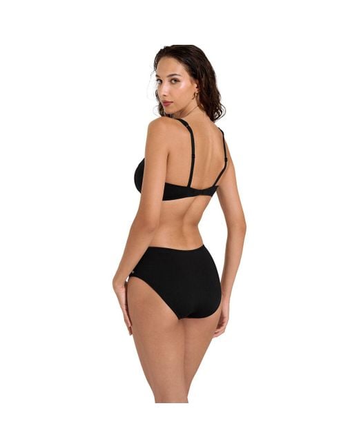 Maillots de bain Bas maillot slip de bain shapewear taille haute Union Island Lisca en coloris Black