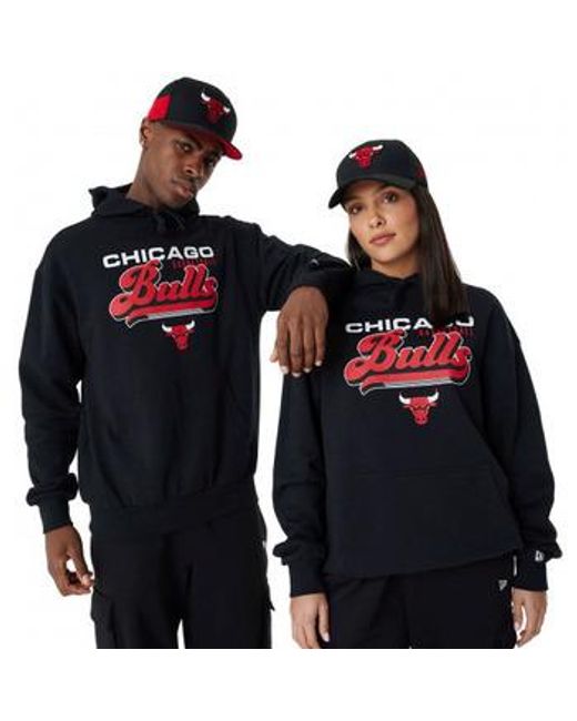 Sweat-shirt Sweat Chicago Bulls Mixte noir 60424425 KTZ en coloris Blue