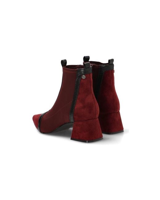Bottines 811676 Buonarotti en coloris Red