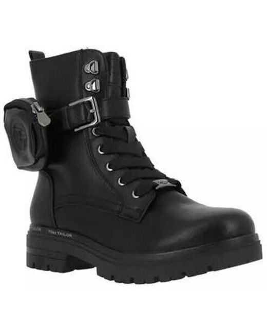 Bottines Bottines Tom Tailor en coloris Black