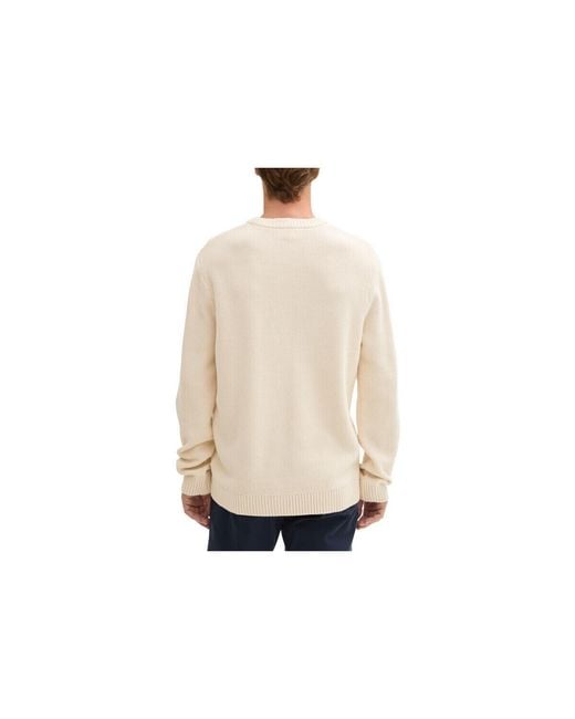 Pull 4214001 Tom Tailor en coloris Natural