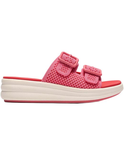 Sliders Clarks en coloris Pink