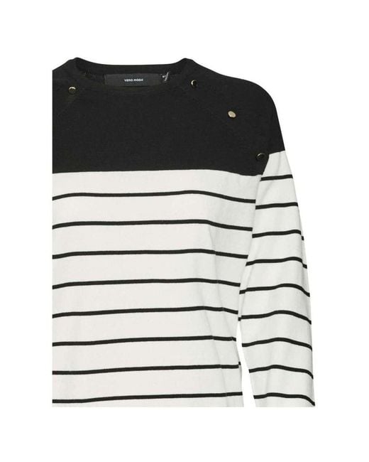 Pull 5983402 Vero Moda en coloris Black
