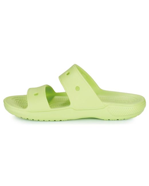 Mules CROCSTM en coloris Green