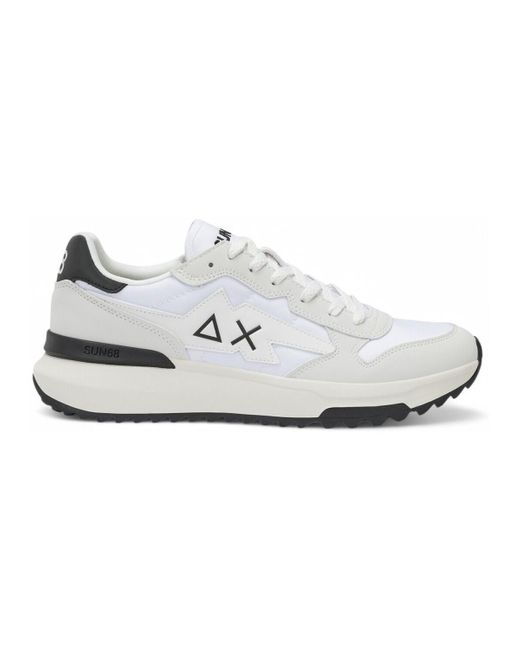 Sun 68 Hardloopschoenen in het White voor heren