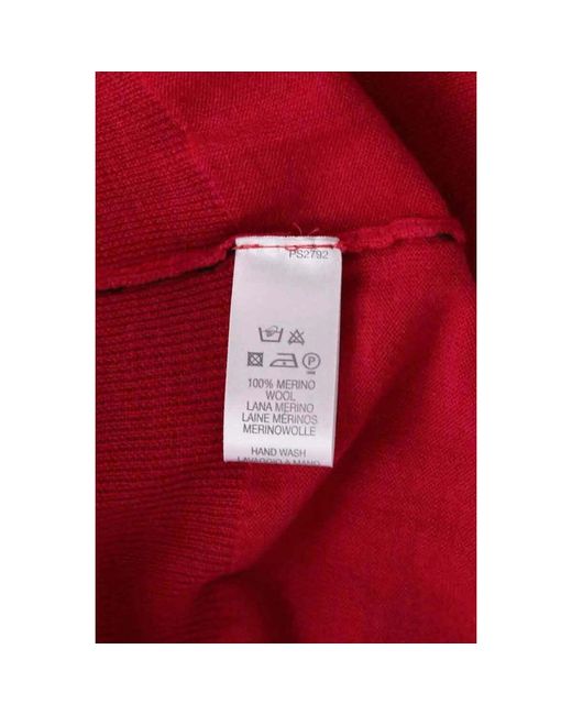 Pull Pull bordeaux Paul Smith pour homme en coloris Red