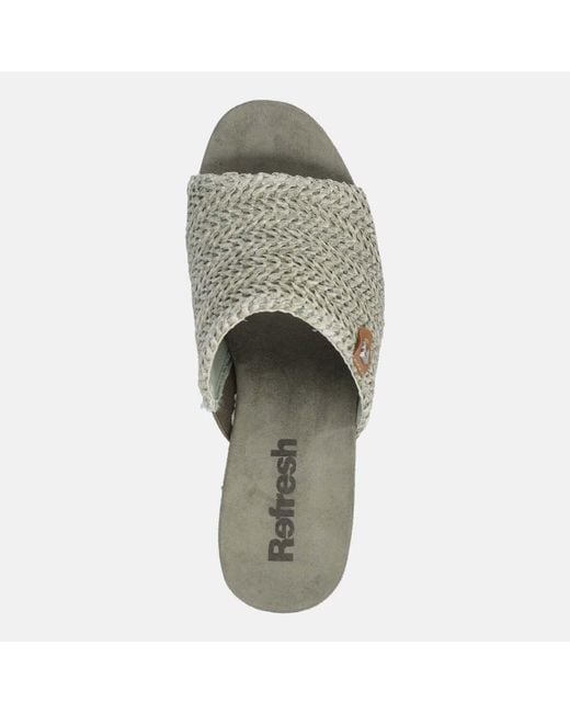 Mules CIABATTE TACCO Refresh en coloris Green