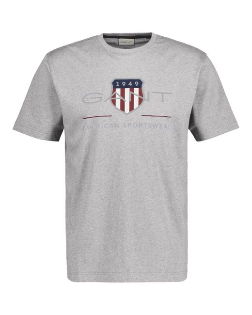 T-shirt T-shirt Paquet de 1 REG ARCHIVE SHIELD Gant pour homme en coloris Gray
