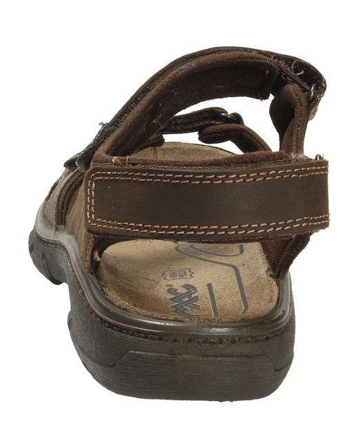 Sandales Plates Belvida pour homme en coloris Brown