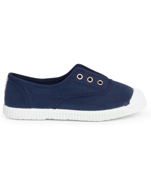 Baskets basses Tennis En Toile Avec Bout Caoutchouc Sans Lacets Pisamonas en coloris Blue